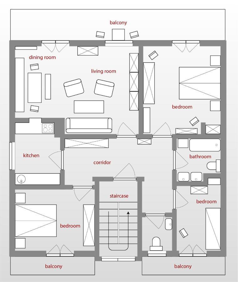Apartments Franc 블레드 외부 사진